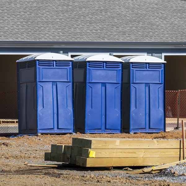 are there any additional fees associated with portable toilet delivery and pickup in Texhoma